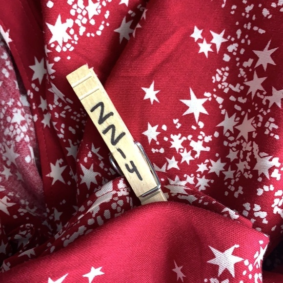 & Other Stories Dress Moon Stars Zodiac Celestial Witchy Astrology Print Tencel - Picture 11 of 11